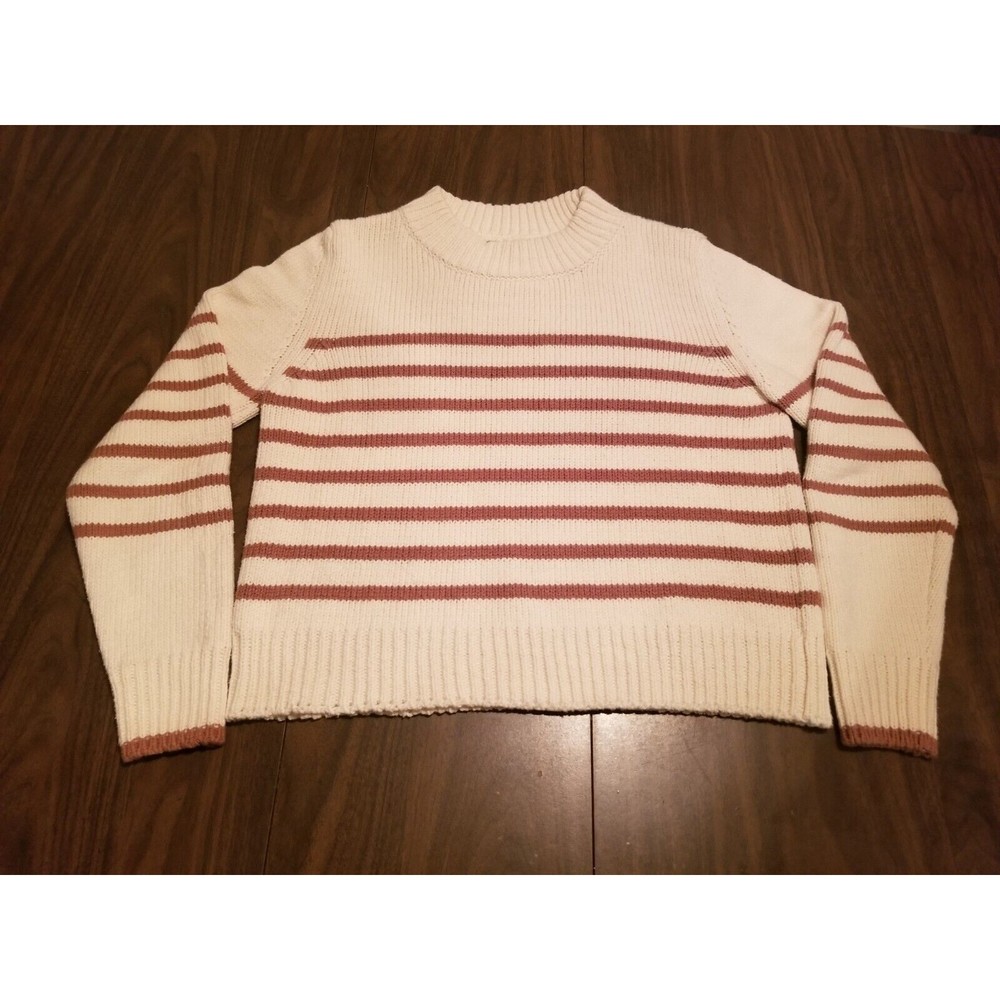 Faherty Striped Crew Neck Sweater